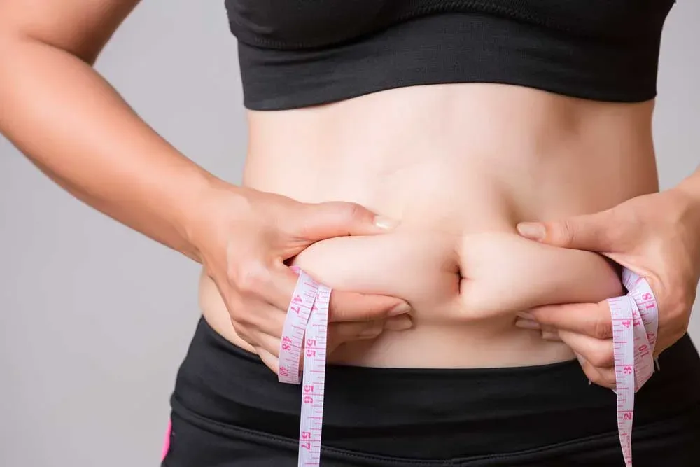 La graisse abdominale est la plus difficile à éliminer.