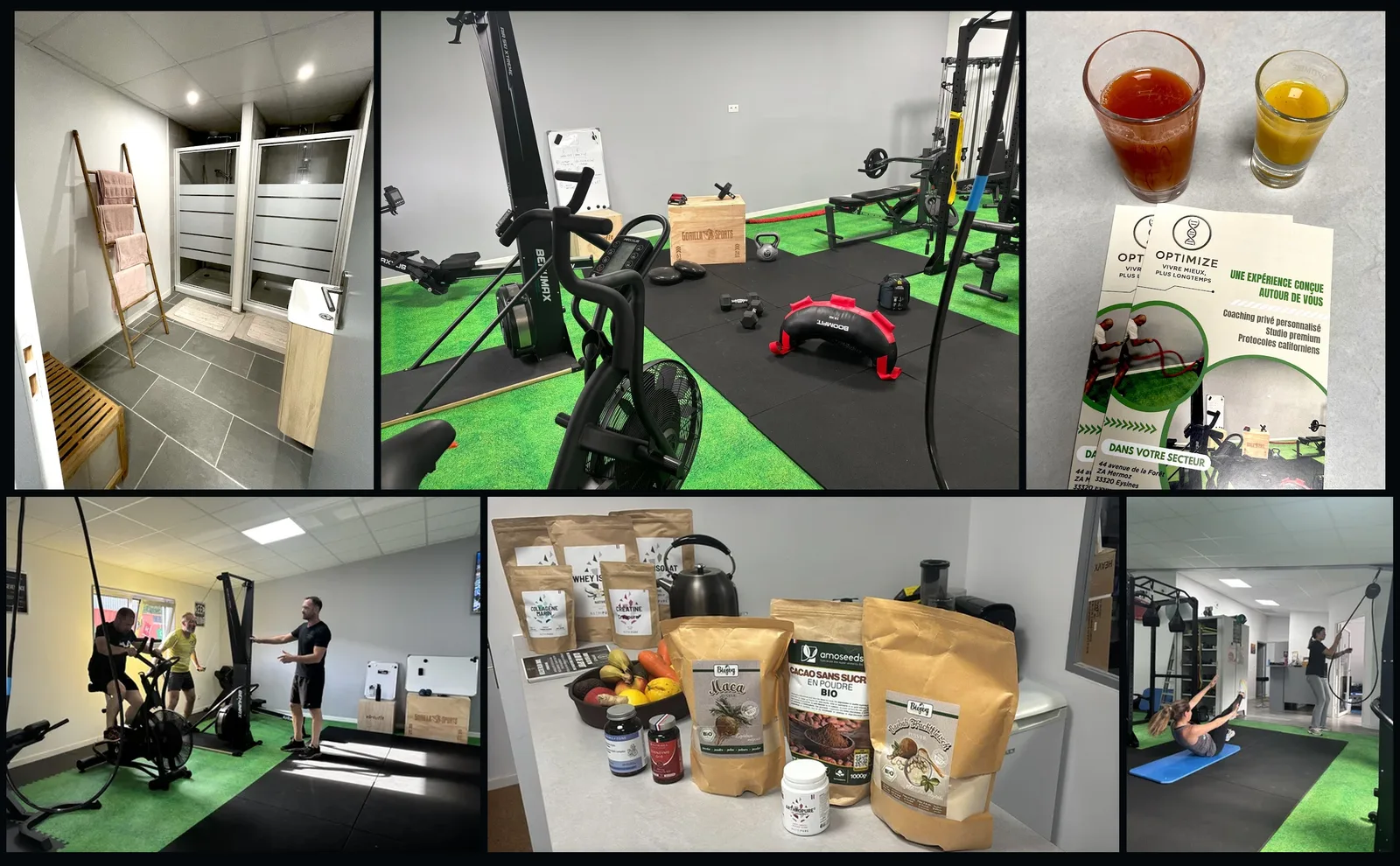Espace de coaching privé et biohacking chez Optimize à Eysines